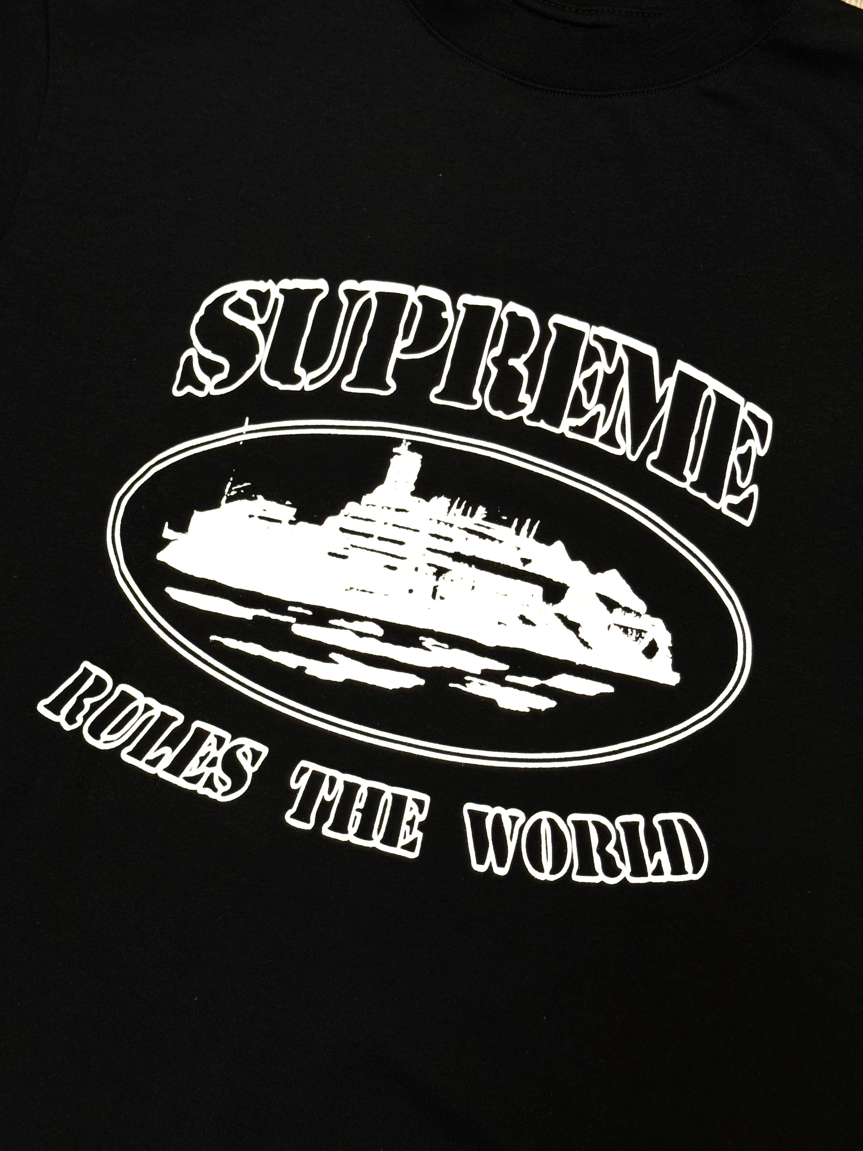 CAMISETA SUP X CORTEIZ RULES - PRETA