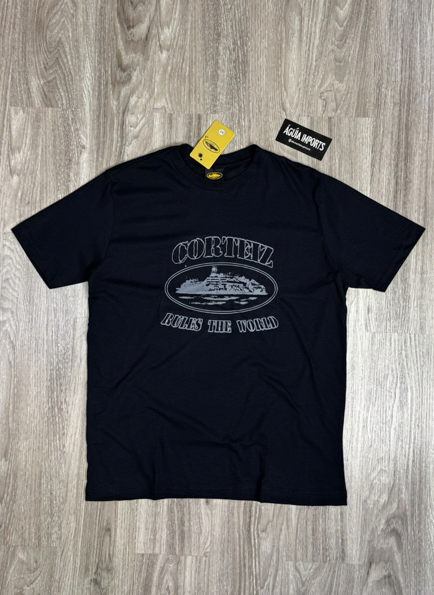 CAMISETA CORTEIZ RULES - PRETA