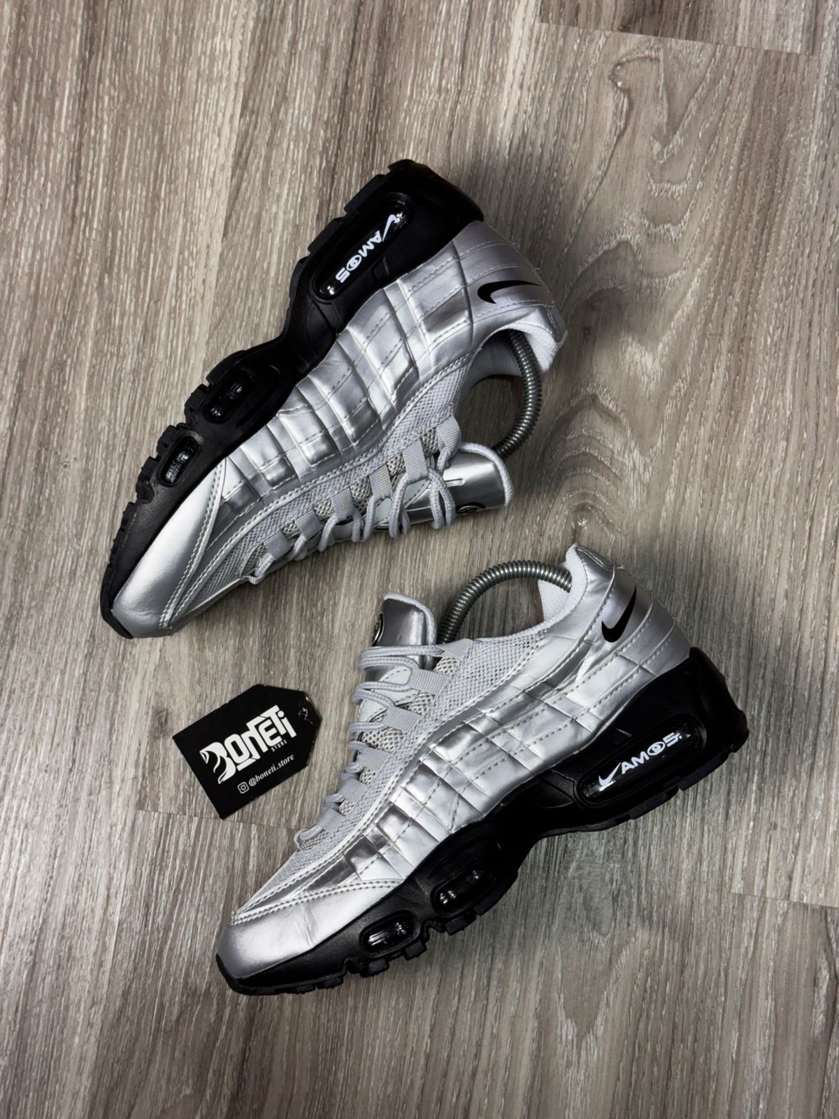 TÊNIS NK AIR MAX 95 TOTAL 90 - CINZA