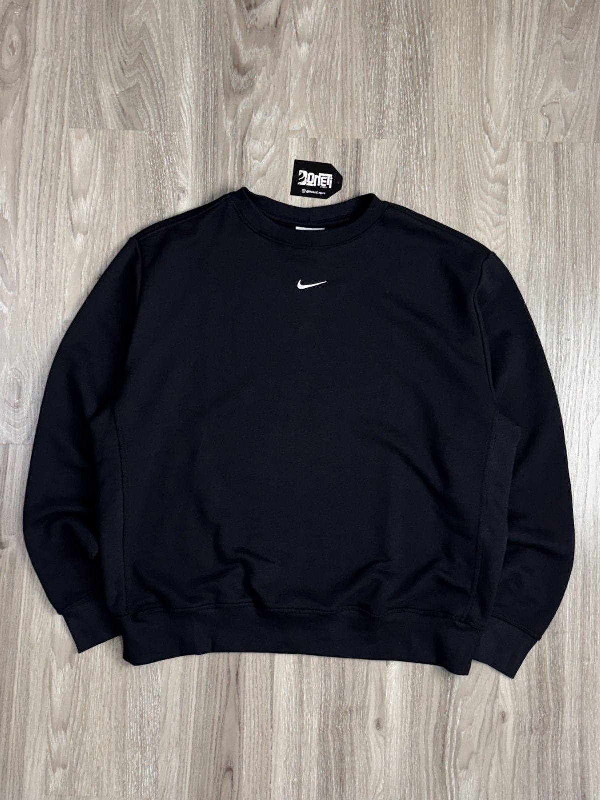 MOLETOM CARECA NK ESSENTIALS - PRETO