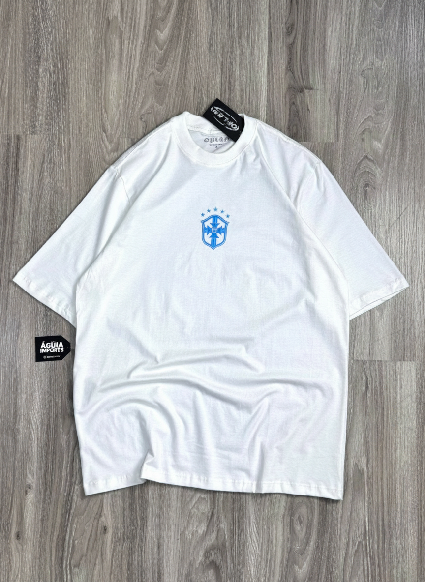 CAMISETA OVERSIZED OPLAN ICONS - OFFWHITE