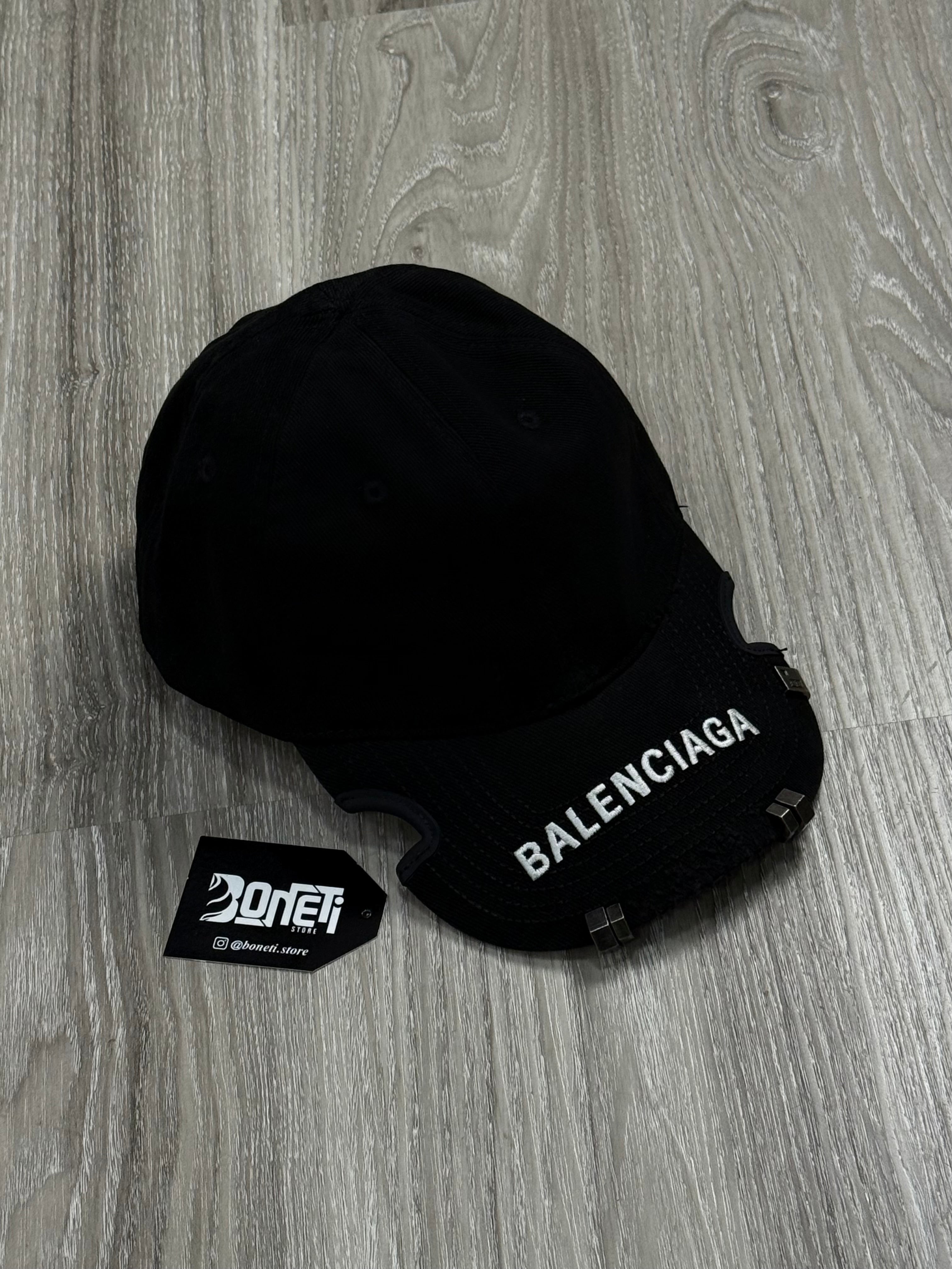 BONÉ BALENCIAGA ABA LOGO BLACK