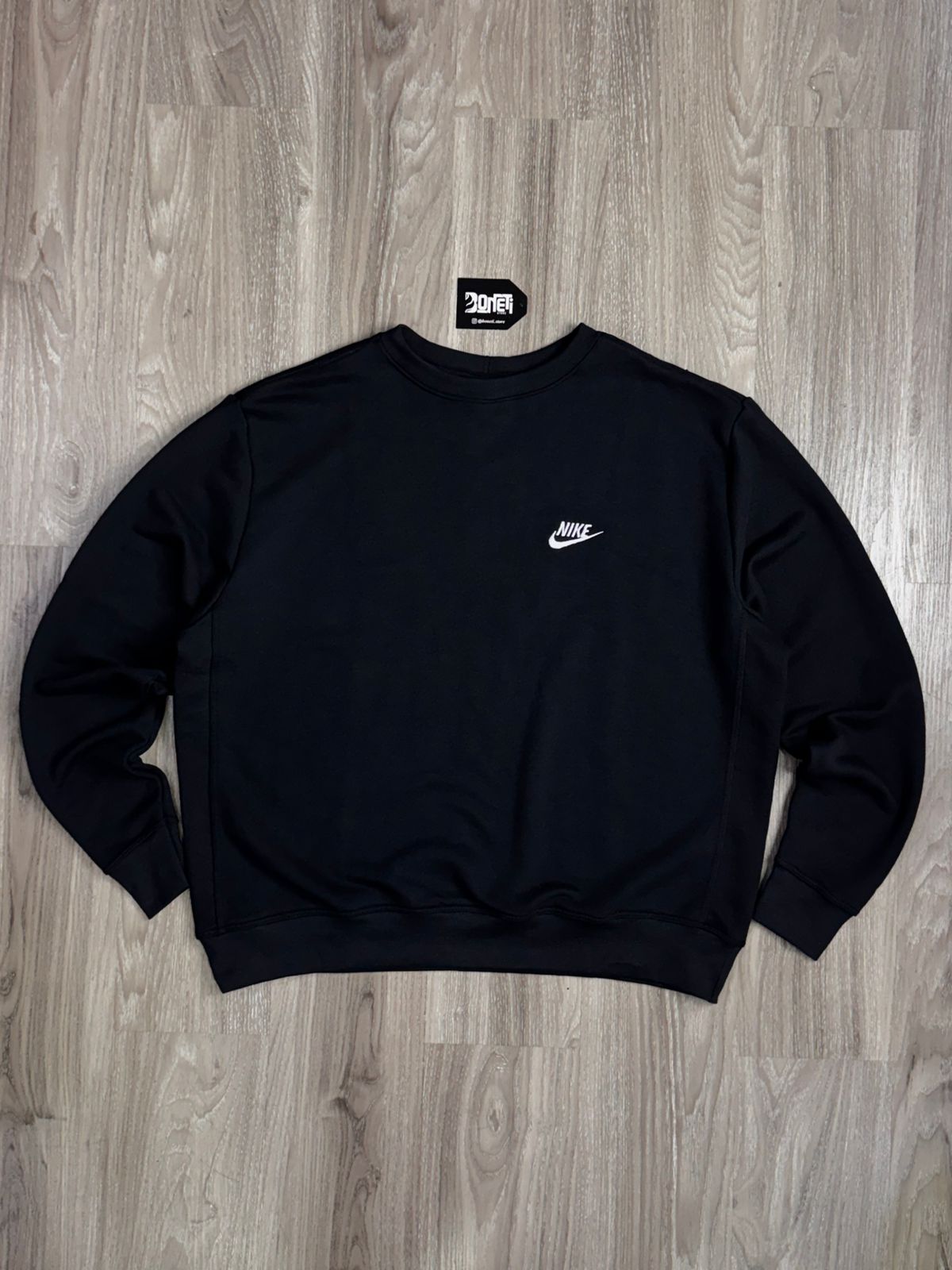 MOLETOM CARECA NK CLUB - PRETO
